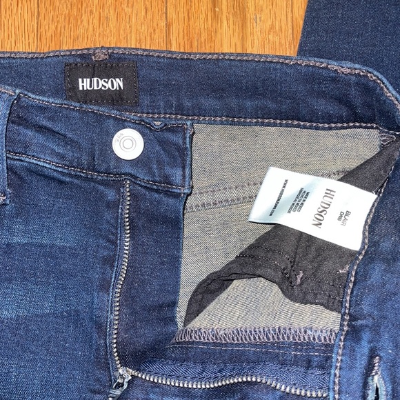HUDSON Blaire High Rise Skinny Ankle Jeans size 25 (2) - Picture 5 of 8